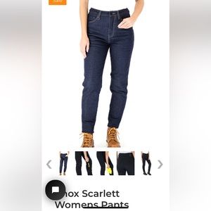 Knox Scarlet Motorcycle Women’s Pants w/ Pads